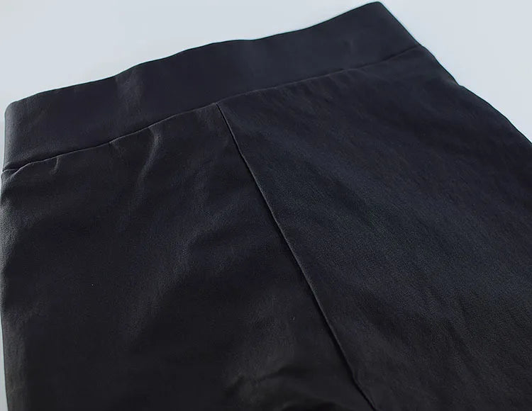 FujianCraft Leggings High Waist - Vollänge Elastisch Denim