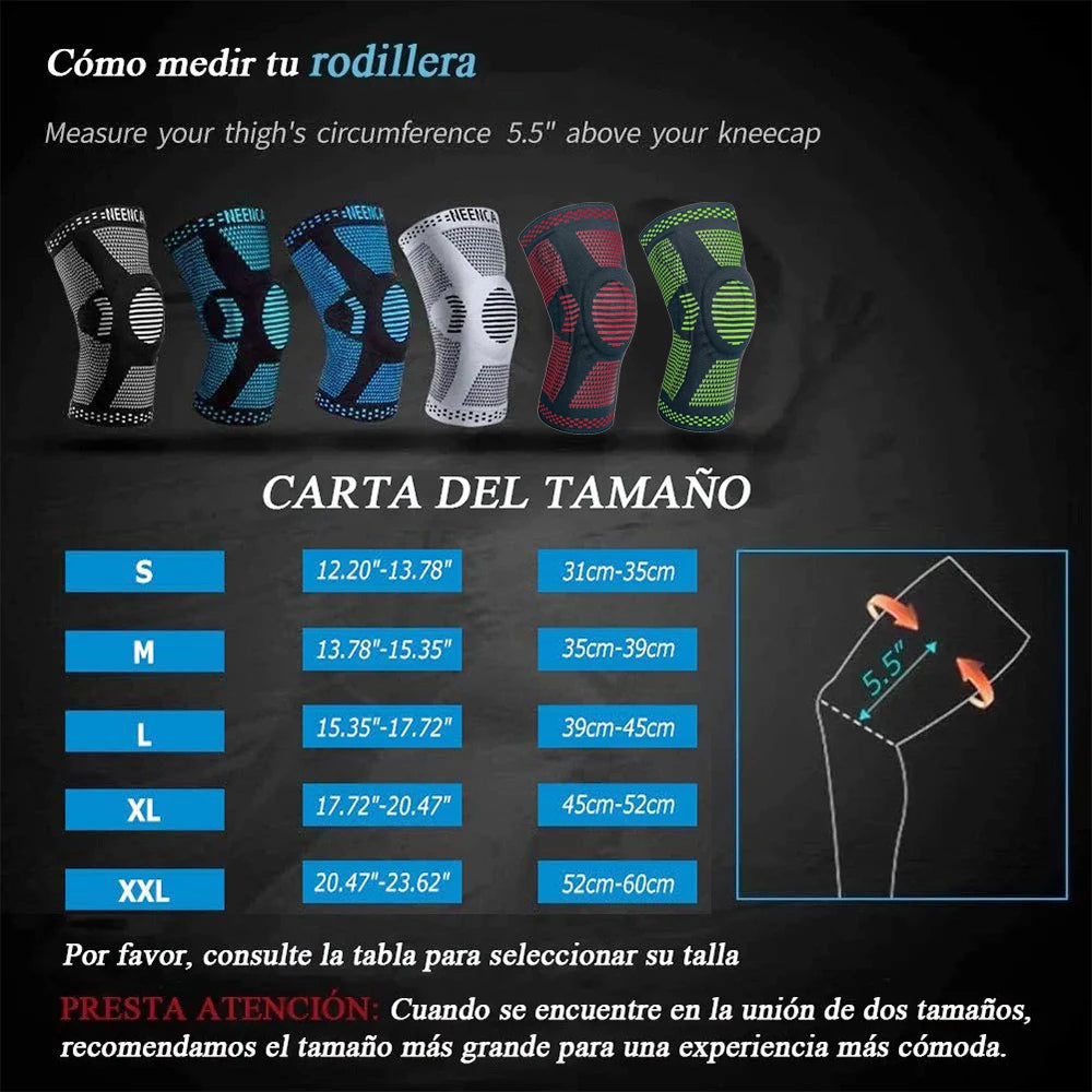 PatellaPro Knie Patella Protektor Silikon - Kompression Gr M