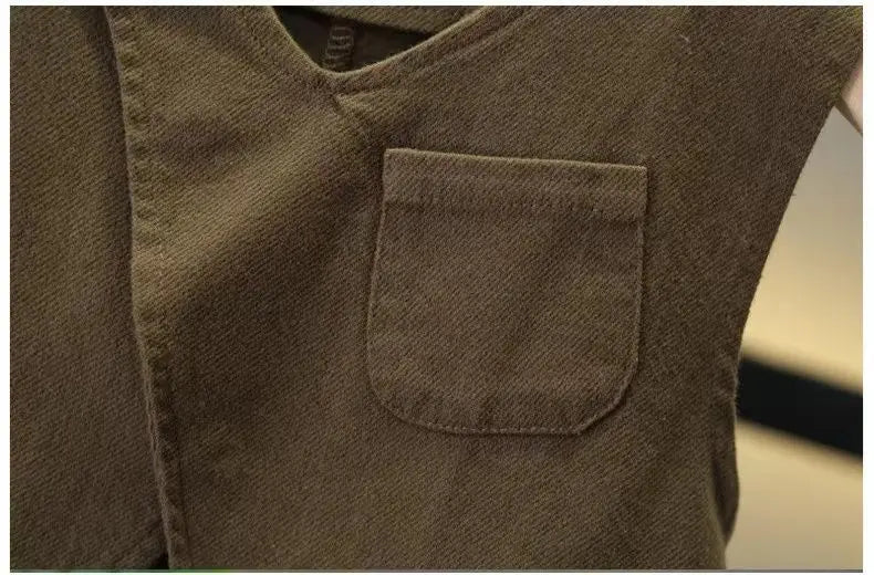 Korean Jungen Set - 3-Teiliges Outfit Ganzjährig Größe 4-6