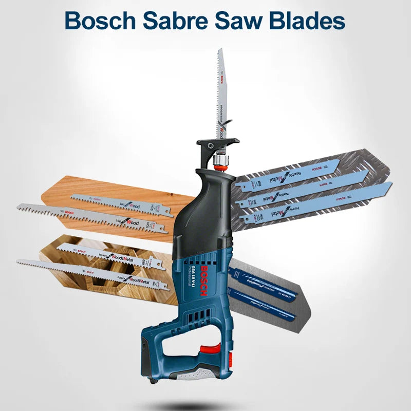 Bosch Reciprocating Saw Blade Universal Wood Metal Cutting Saber Saw Blades Electric Saw Saber for Bosch Gsa 18V/12V Accessories