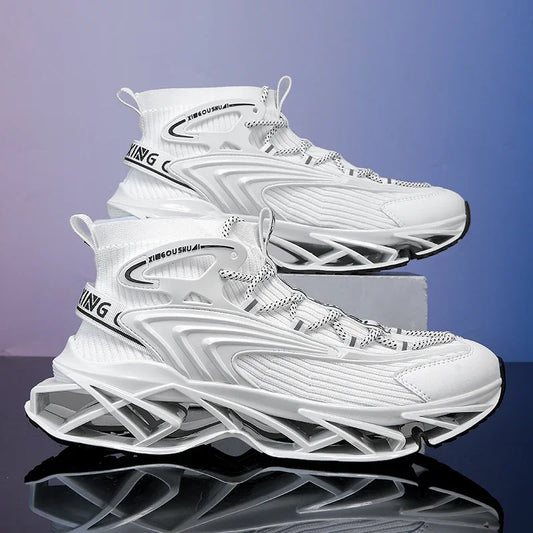 Shoes Men Sneakers Luxury Athletic Sneakers Non Slip Breathable Comfortable Sneaker Sport Fitness for Men Casual Shoes Moccasins - Golden Bridge Store