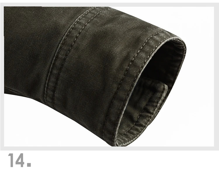 Alpha Military Jacke Casual - Baumwolle M-6XL Taschen