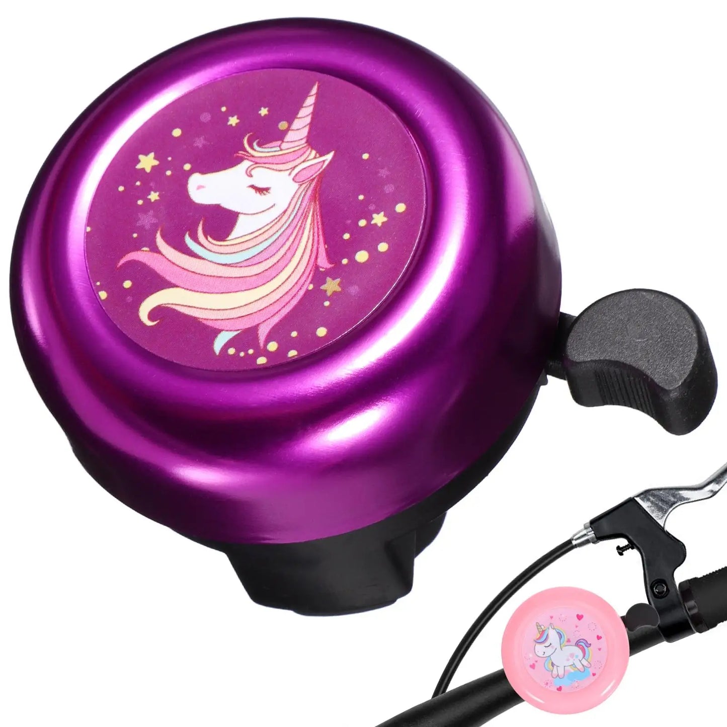 Vorcool Einhorn Klingel Leicht - Laut 50 Mm 2 Stück