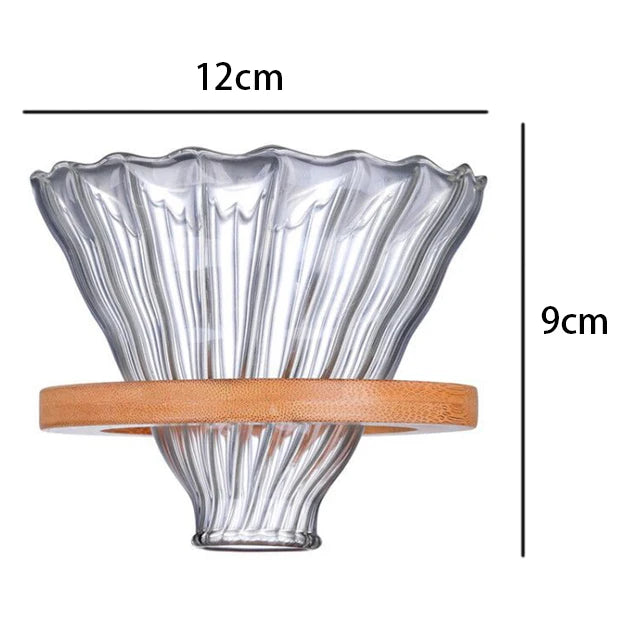 Glass Coffee Pot With Filter Drip Brewing Hot Brewer Coffee Pot Cloud Shaped Kettle Coffee Brewer Utensils Teapot