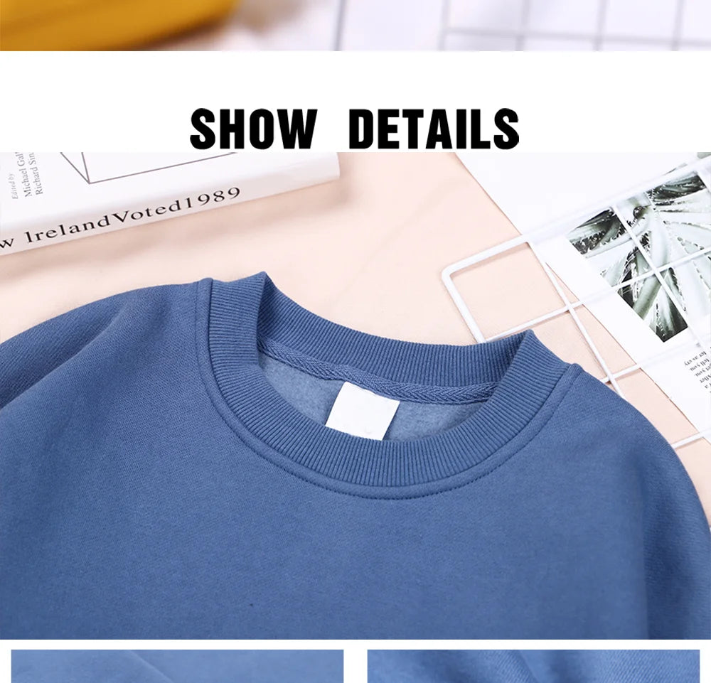 Teekossc Sweatshirt Harajuku Druck-M L, Polyester, O-Kragen