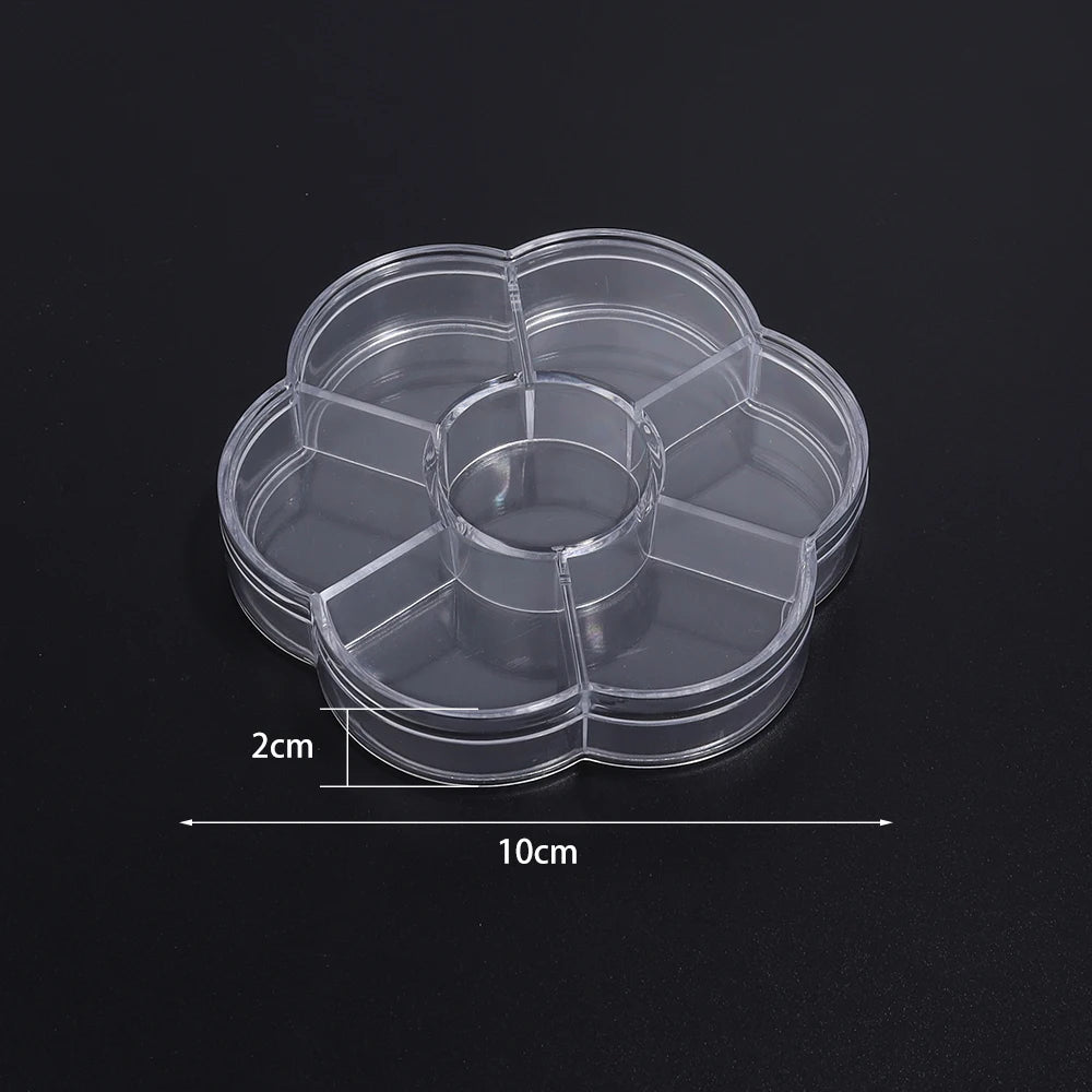 Plastik Schmuck Boxen Plastik Werkzeug Box Verstellbar Handwerk Organizer Lagerung Perlen Armband Schmuck Boxen Verpackung Großhandel
