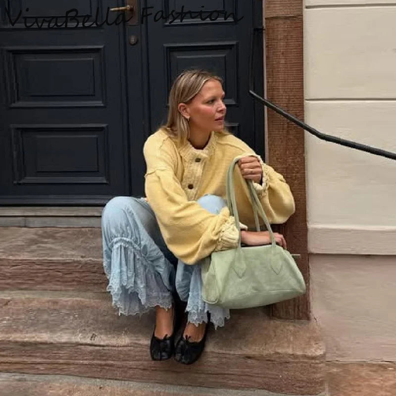 Mâneci tip felinar pentru cardigan CN Zhejiang - Mărime M/L, 120-220 g/m²