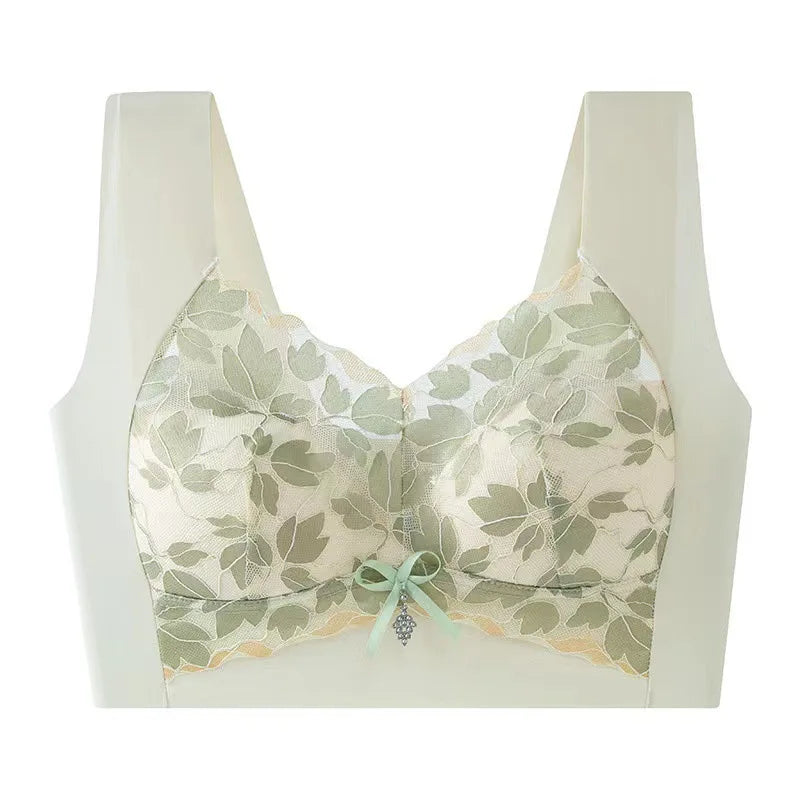 Sutiene push-up fără sudură pentru femei, dantelă, fără fir, lenjerie elegantă, sutien anti-lăsare, lenjerie intimă confortabilă și respirabilă