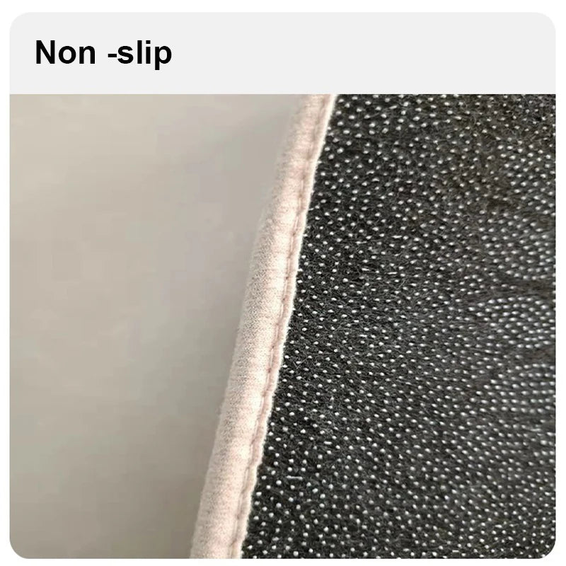 Anti-Slip Bedroom Bedside Mat Lovely Cat Carpet Soft Home Floor Mats Cute Cartoon Long Rug Decor Doormat