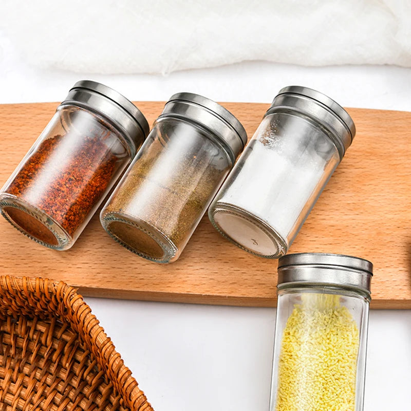 ACRDDK Seasoning Shaker Ecofreundlich - 90ml Glas Gewürzglas