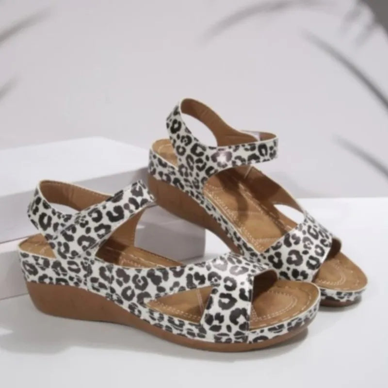 Summer Women Shoes Sandals Elegant Walking Shoes Beach Ladies Shoes Wedge Women's Sandals Non-Slip Footwear Sandal Women Female