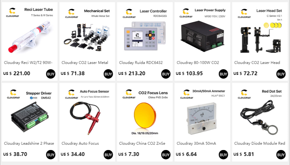 Ruida RDC6445 Controller für CO2 Laser Gravur Schneidemaschine