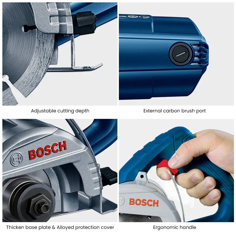 Bosch GDC 140 Circular Saw 1400W Marble Stone Cutting Saw 115mm Disc Diameter Multi-Function Dry-Type Electric Saws Power Tools