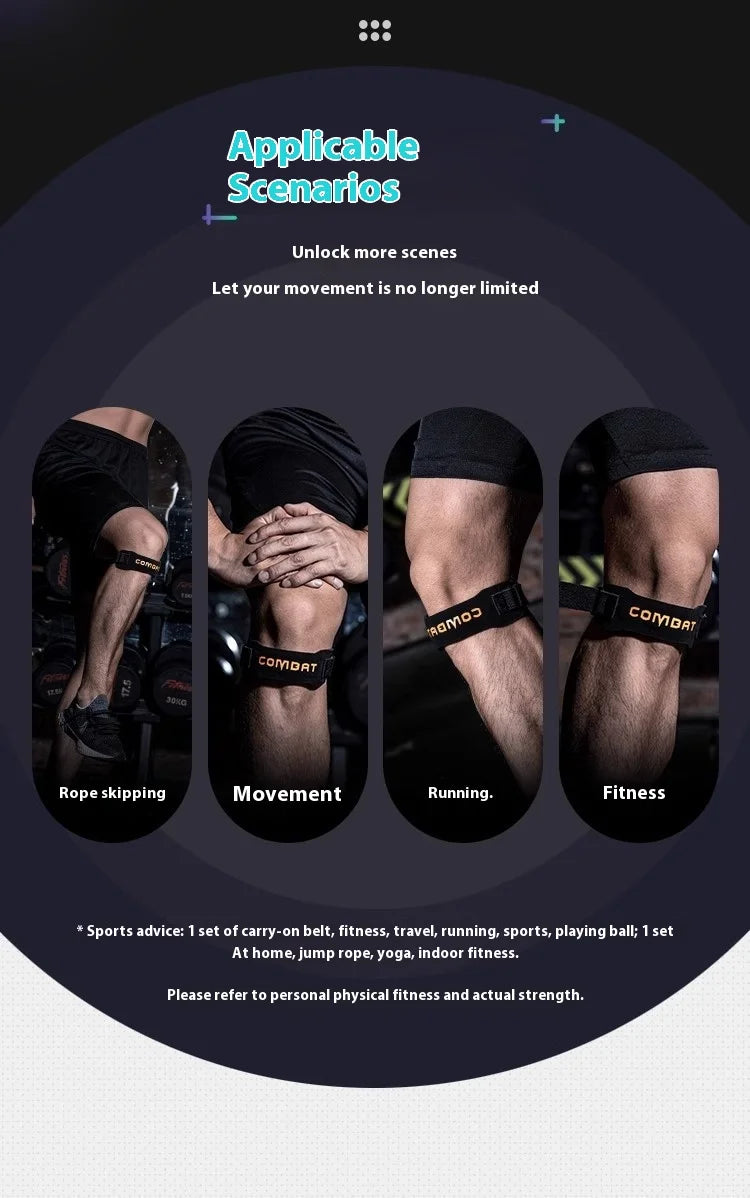 Kniebandage 2025: DUTRIEUX Cowhide Patella Strap Gym Fitness Knee Brace - Professional Running Knee Pads Protective Guard Men Women Kneecap Pad Collection