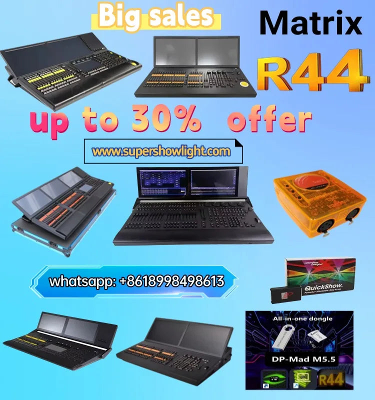 Professionelles DMX512-Control-System MA3 XT Zwei-Stufen-Beleuchtungscontroller
