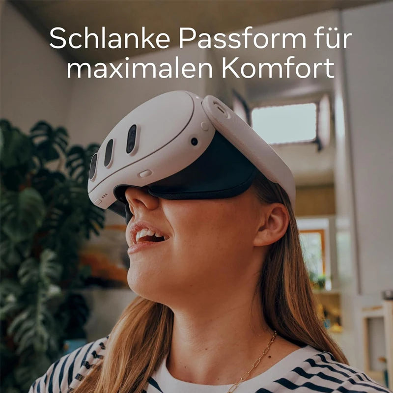 Oculus Quest 3 512G VR-All-in-One-Headset mit integriertem Kopf-VR-Headset-Bewegungssensor-Spielkonsole-Smart-Glasses-Quest-3