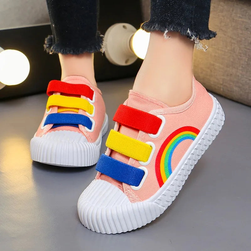 Kinder-Canvas-Schuhe 2025: Fashion-Hook Casual - Toddler Walking Collection