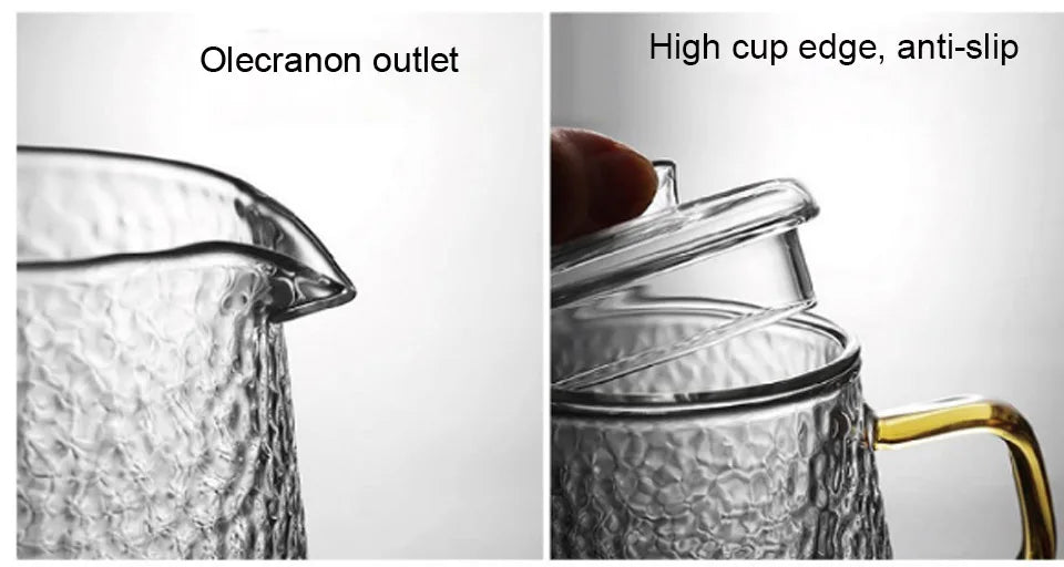 Japanese Teapot Glass Tea Pot With Infuser Tea Sets Teapots Glass Borosilicate Heat Resistant Glass Teapot Kettle Gaiwan Pu Erh