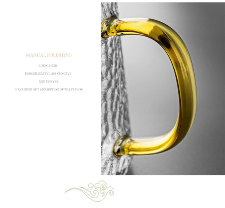 GIANXI High Quality Heat Resistant Glass Tea Pot Chinese Kung Fu Tea Set Puer Kettle Coffee Glass Pot Convenient Office TeaPot