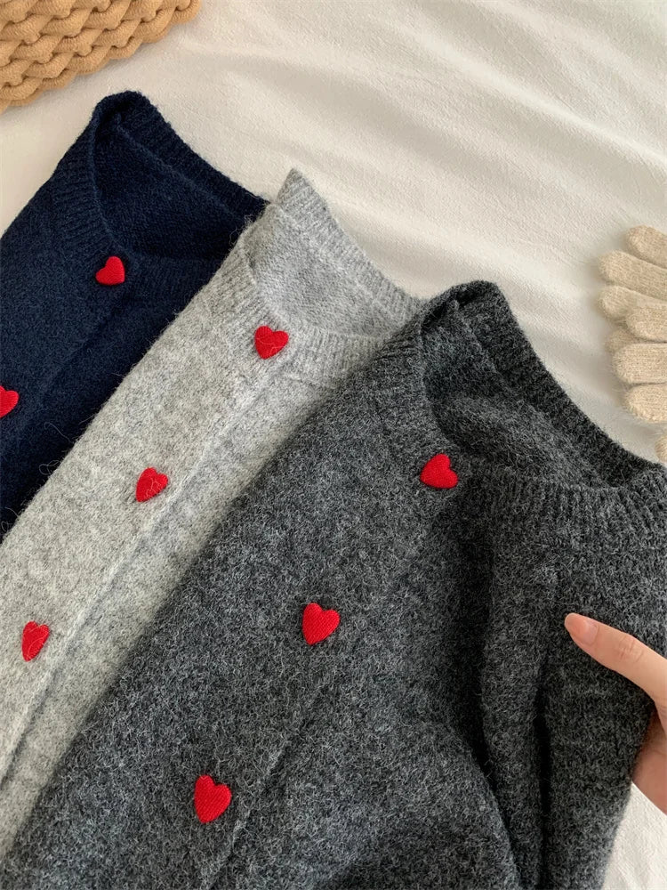 Cardigan din lână MOOIRUE APPAREL cu cataramă pentru umăr - Mărime normală, croială slim, material poliester, lână, spandex, nailon