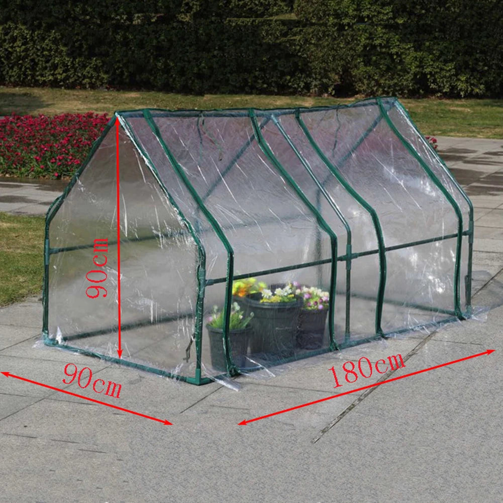 Small Greenhouse Heat Preservation Cover For Outdoor Indoor Plant Portable Mini Greenhouse Tent Gardening without frame