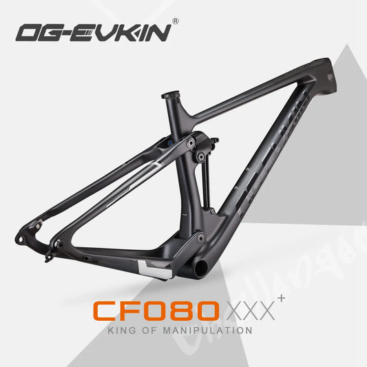 OG-EVKIN CF-080 2025 - Carbon Full Suspension MTB Rahmen - 12X148 Thru-Axle Boost 29er Professional Mountain Bike