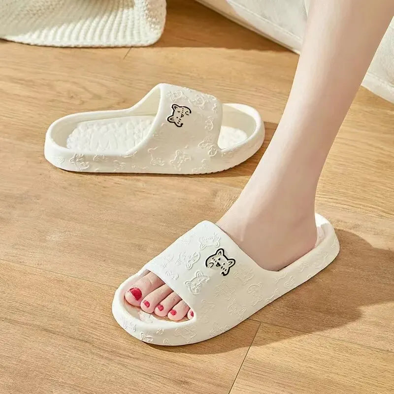 Frauen Sommer EVA Hausschuhe Innen Heim Bad Rutschfest Weich Breit Komfort Paar Hausschuhe Unisex Outdoor Strand Flip Flops Männer Slides