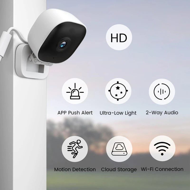 Babyphone 2025: Xiaomi 1080P Wireless WiFi Camera Baby Monitor - Motion Detection Bidirectional Voice Home Safety Security Night Vision Camera Collection
