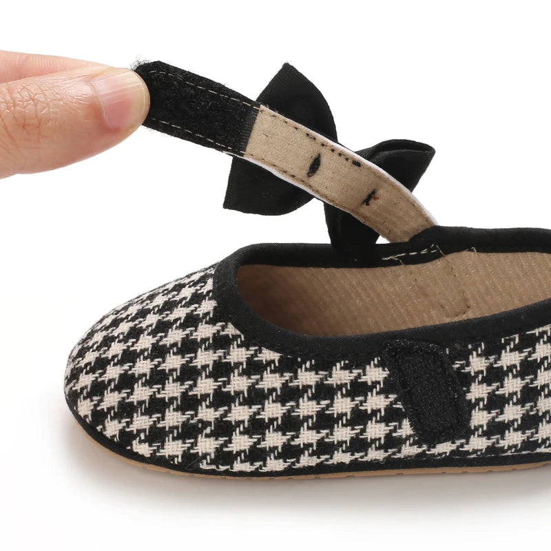 Frühling Herbst Neuer Stil Kleine Duft Gitter Prinzessin Schuhe 2025 - Neugeborene Baby Mädchen Gummisohle Rutschfest Erste Laufschuhe