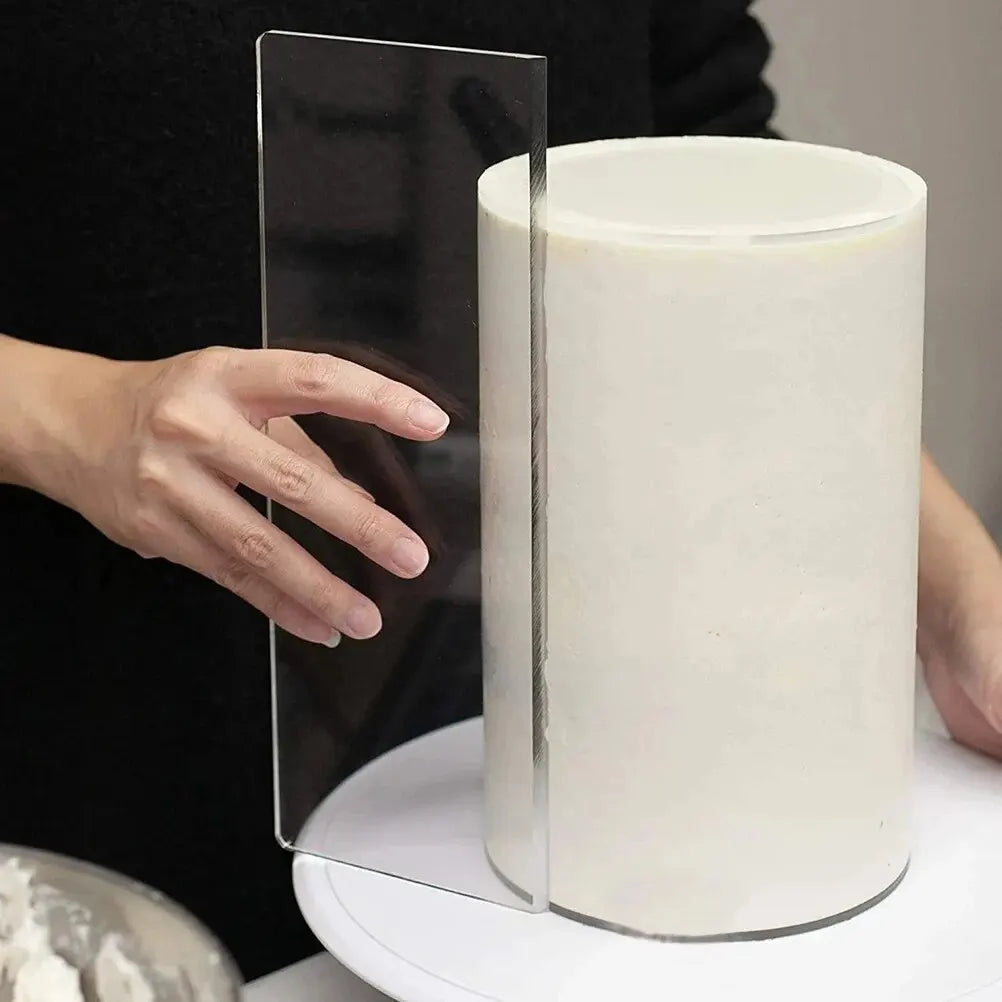 ALICAKE Acrylspachtel Transparent Dekorieren - 20 cm 30 cm