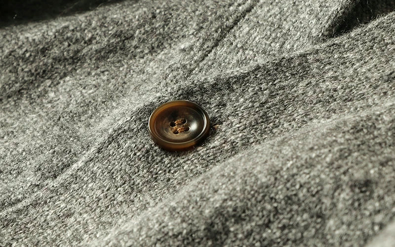 American Vintage Herren Cardigan Warm - Stark, M/L, V-Auss.