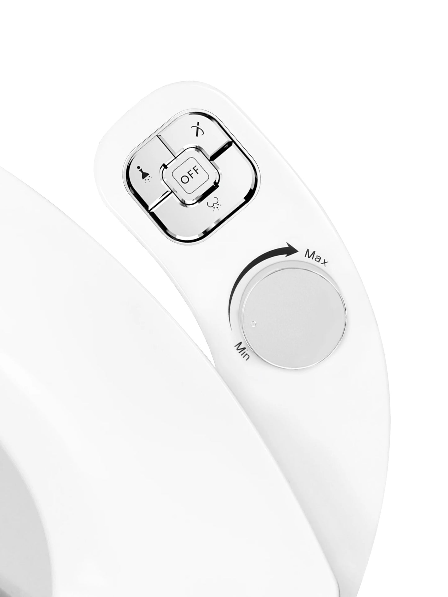 Bidet 2025: SAMODRA Button Non-Electric Self Cleaning - Dual Nozzle Fresh Water Collection