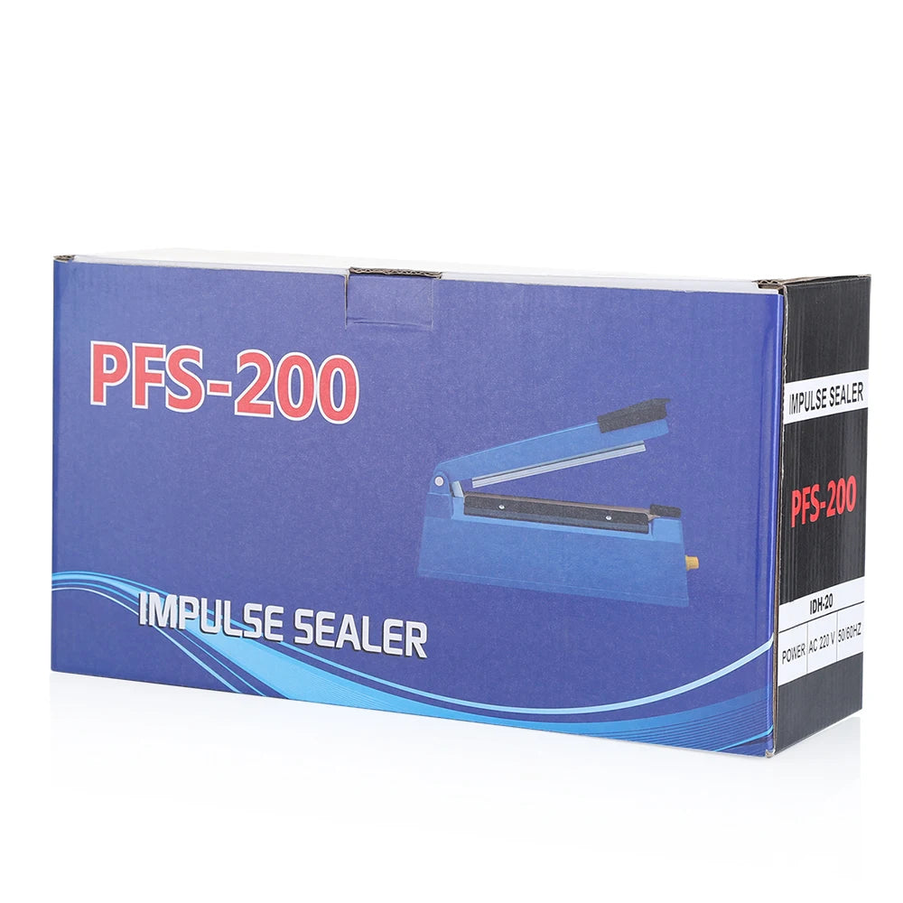 Dispozitiv de etanșare 2025: Mașină de etanșare termică manuală Impulse Sealer, mașină de etanșare termică manuală pentru pungi de plastic de 8 inch, folie termocontractabilă, mașină de etanșare în vid, mașină de ambalat Colecție