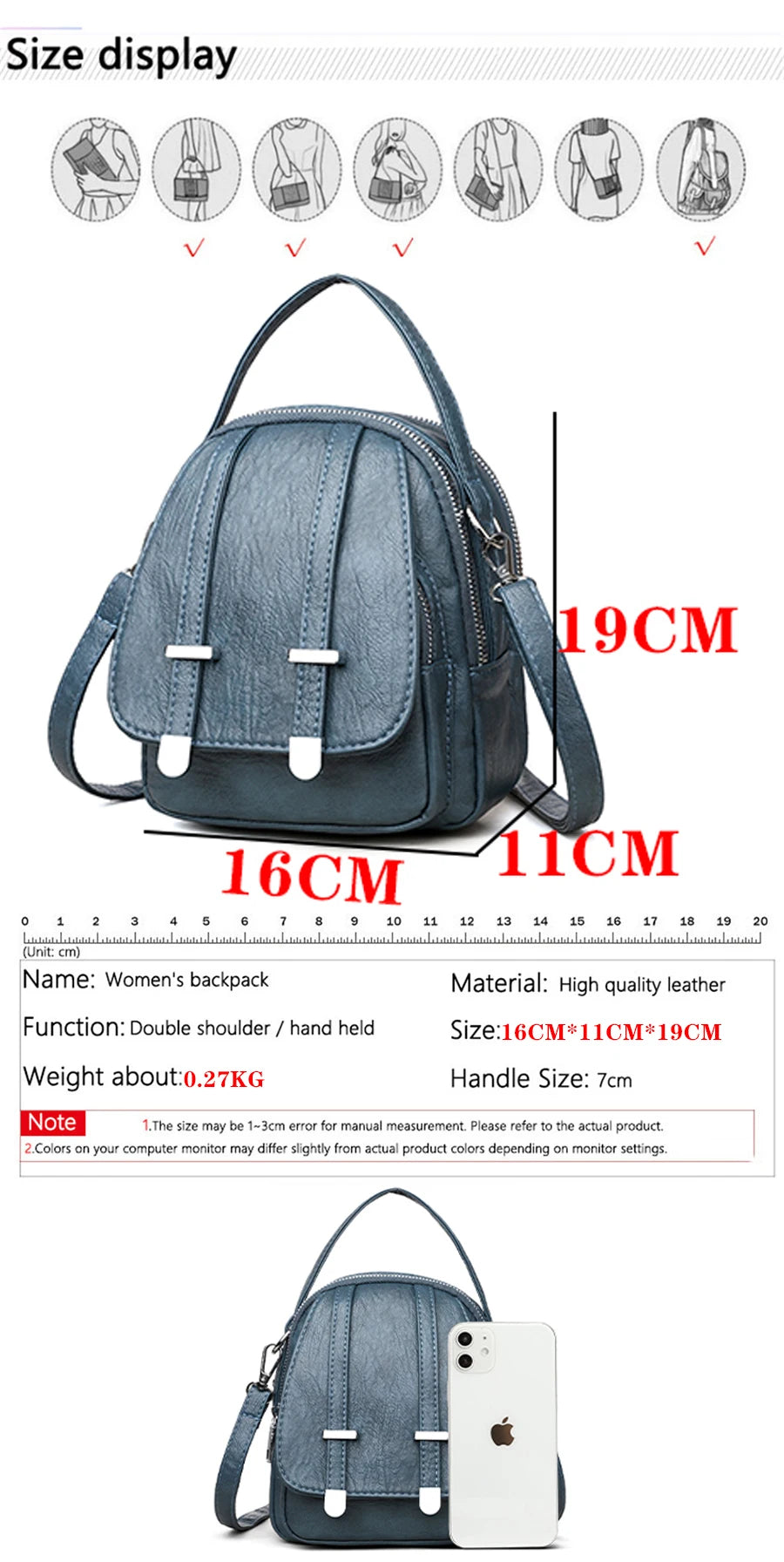 Fashion Multilayer Crossbody Bags For Women 2024 Luxury Designer Brand Leather Shoulder Messenger Bag Ladies Purses and Handbags