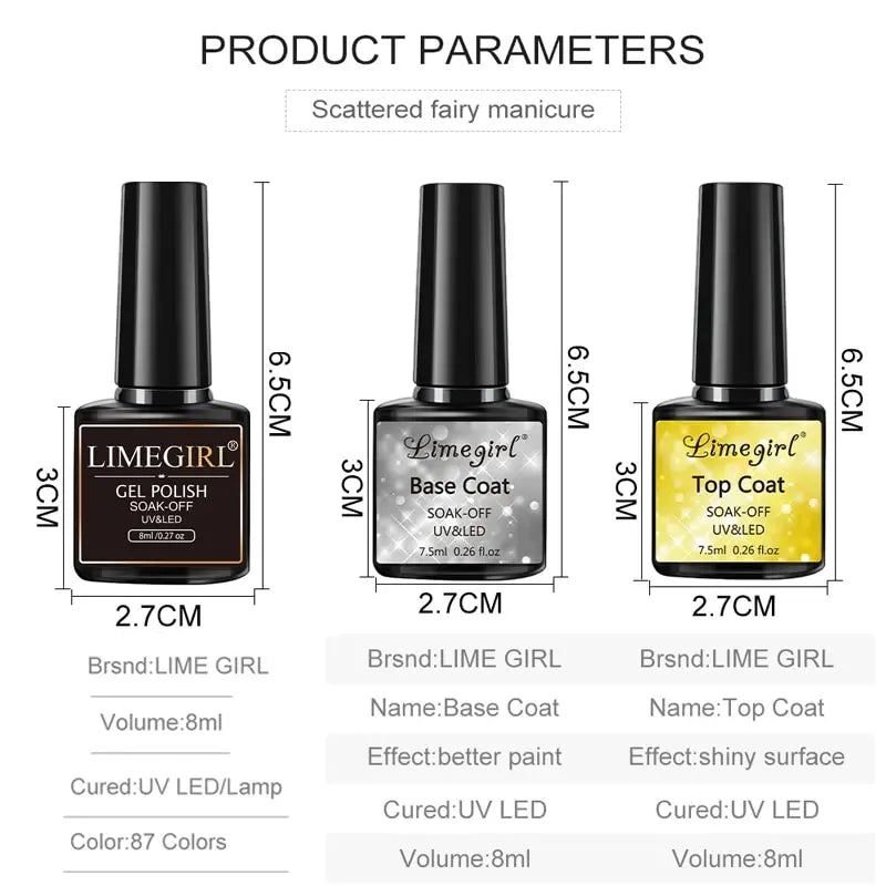 Set de unghii cu gel, unghii acrilice, cu lampă UV LED, uscător, burghiu pentru unghii, poloneză cu gel colorat, set de instrumente pentru manichiură, înmoaie-o