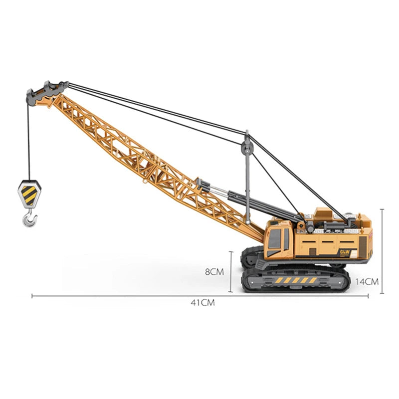 Baufahrzeug-Set 2025: Alloy Traktor & Bagger - Farm Engineering Collection
