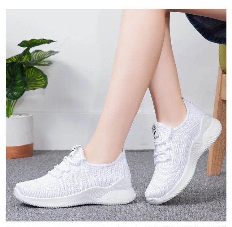 Choice Summer Atmungsaktiv - Plateau 4cm Mesh Gr 36-41