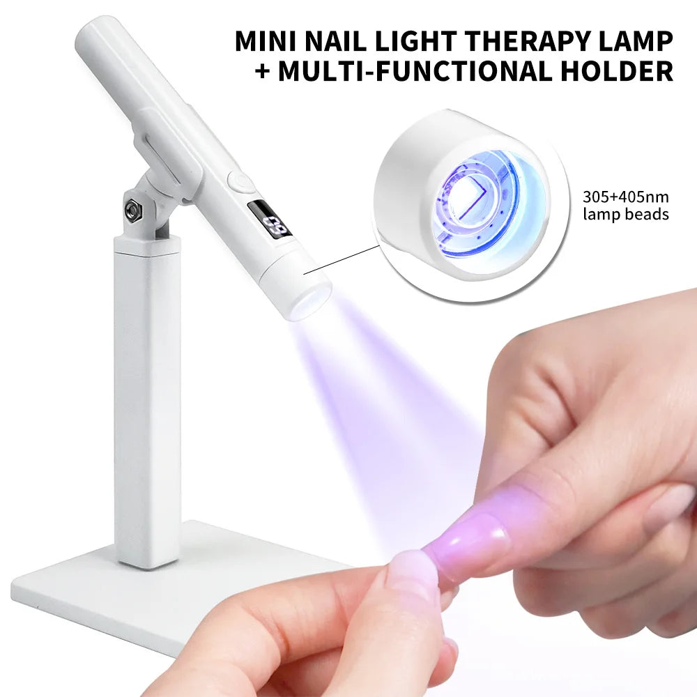 UV-LED-Nagellampe 2025: Mini-Portable Gel-Curing - Nail Art Collection