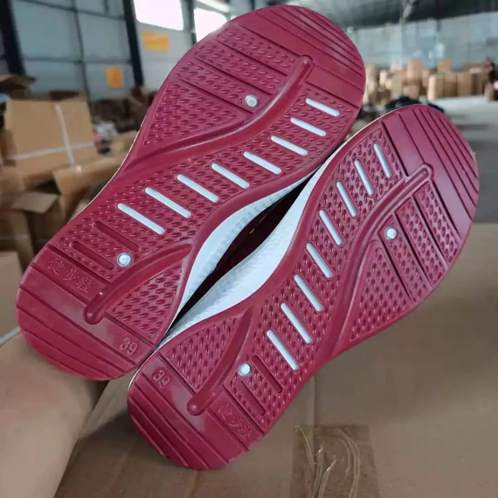 WONSTChoice Damen Sneaker Atmungsaktiv - Gummi EU38
