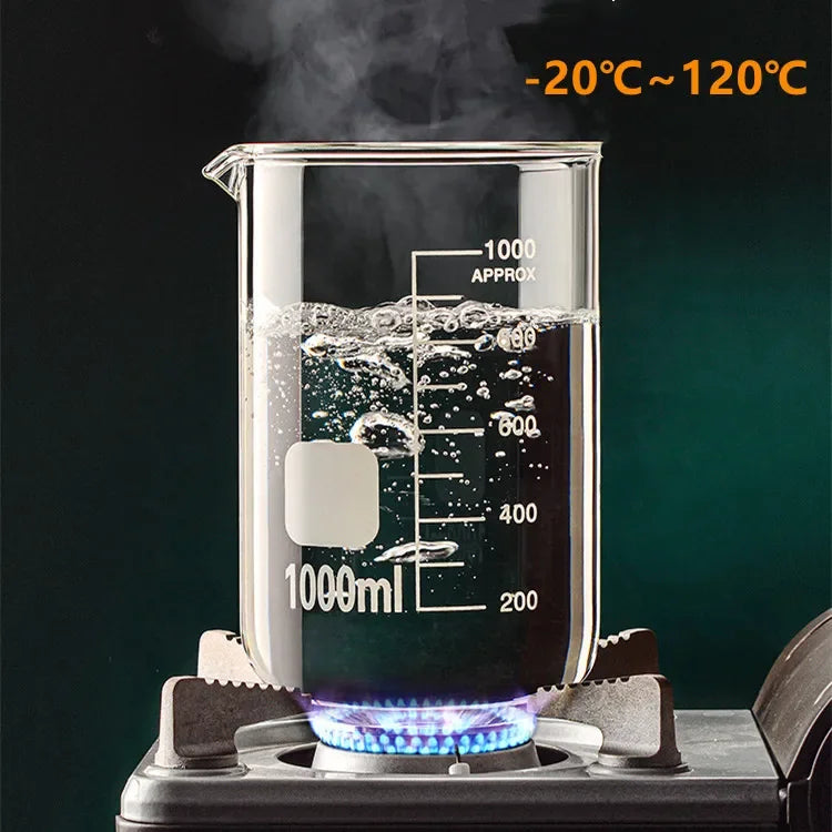 Choice Messbecher Hitzebeständig - 50/250/1000ml Glas