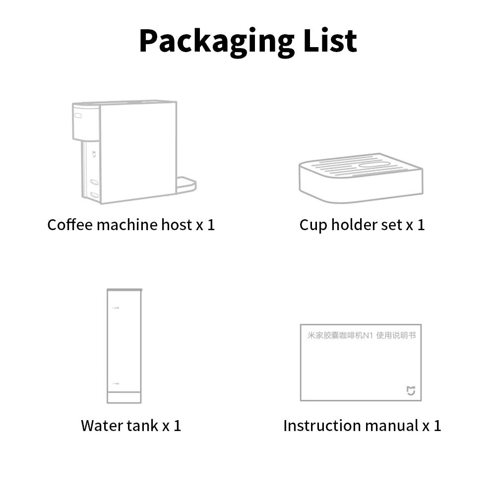Xiaomi Mijia Kapsel-Kaffeemaschine 2025: N1 Smart-Compact - Tech Coffee Collection
