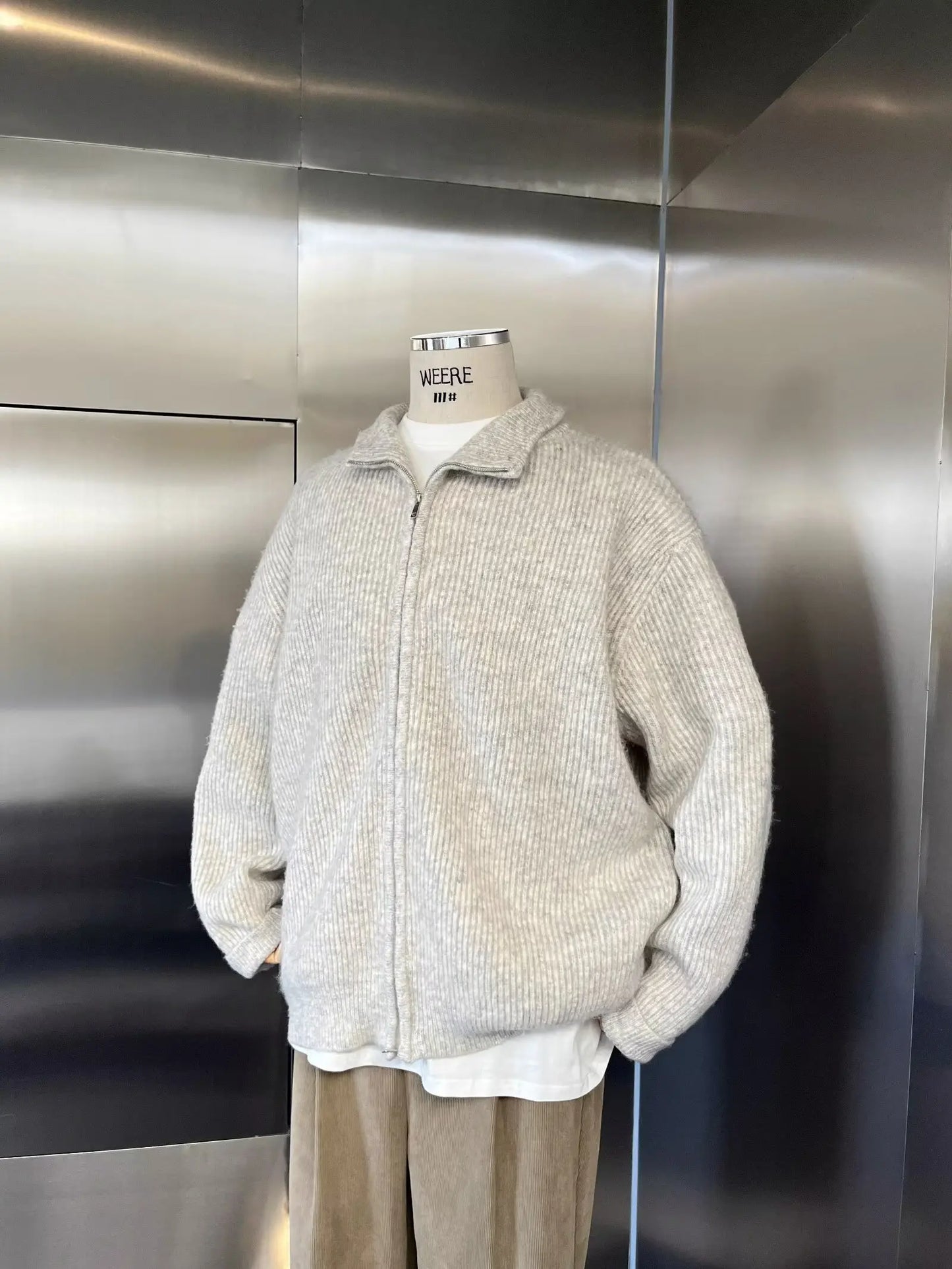 CN Cardigan Herren Strickpullover Herbst - Hauptmerkmal Strickware, Kapazität Leicht, Wärmeleistung Hoch, Größe Standard