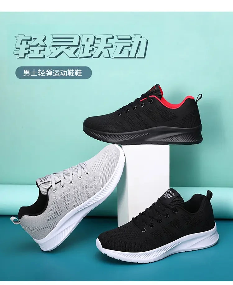 Sneakers for Mens 2023 Man Running Sport Shoes Summer New Mesh Sneakers for Man's Outdoor Lightweight Fitness Tennis Zapatillas