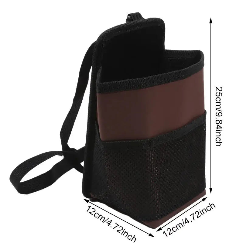 Multifunktional Auto Sitz Organizer Auto Sitz Seite Aufbewahrung Hängetasche Multi-Tasche Getränk Handy Halter Mesh Tasche Taschen