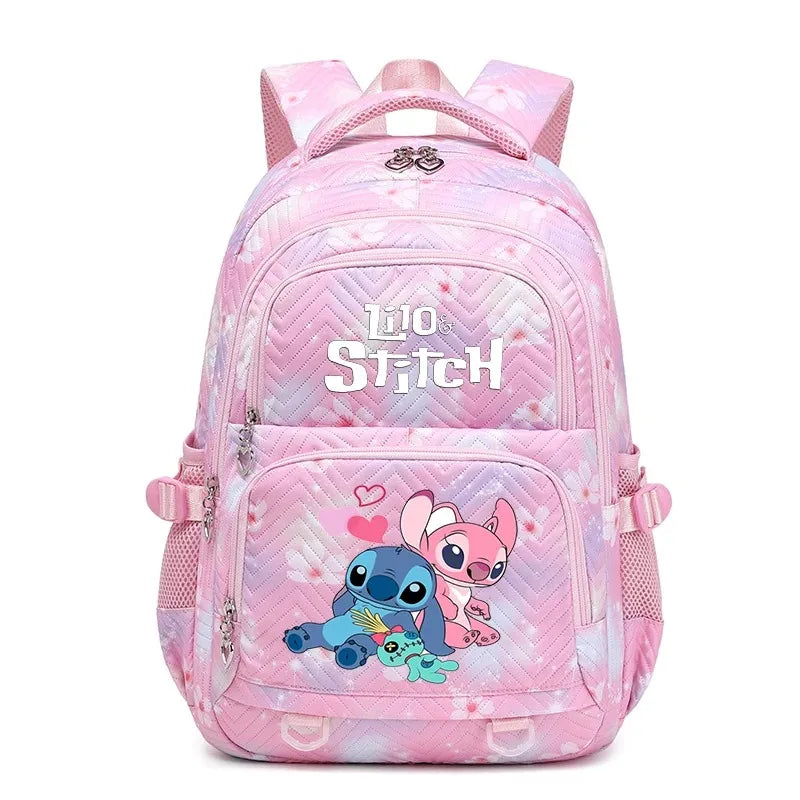 Lilo Stitch Schulrucksack 2025 - Große Kapazität Daypack für Mädchen Schultasche