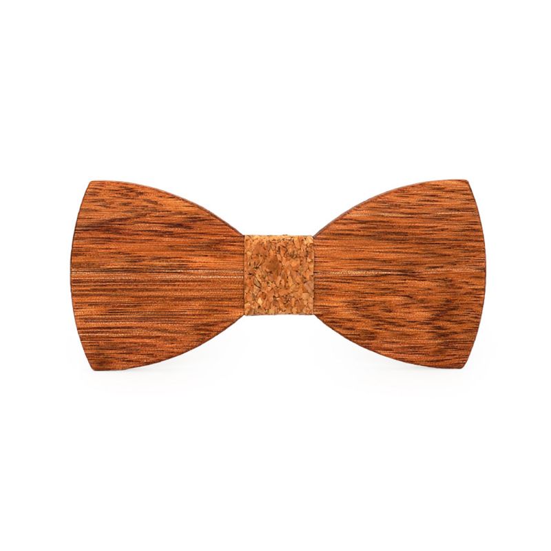 Novelty Design 3d Wooden Tie Pocekt Square Cufflinks Fashion Wood Bow Tie Wedding Dinne Handmade Corbata Wooden Ties