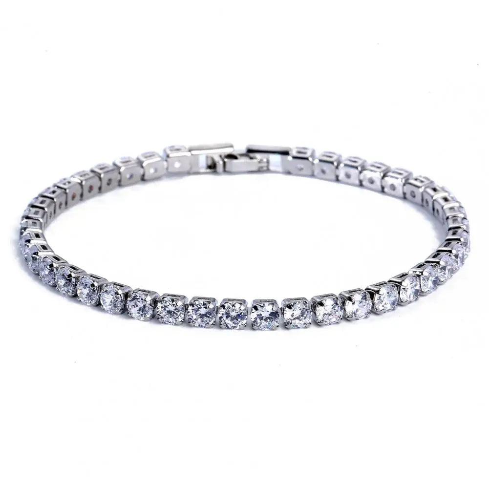 Mode Armband Strass Zart Exquisit Mehrfarbig Funkelnd Dress-up Hinreißend Tennis Armband Frauen Handgelenk Schmuck