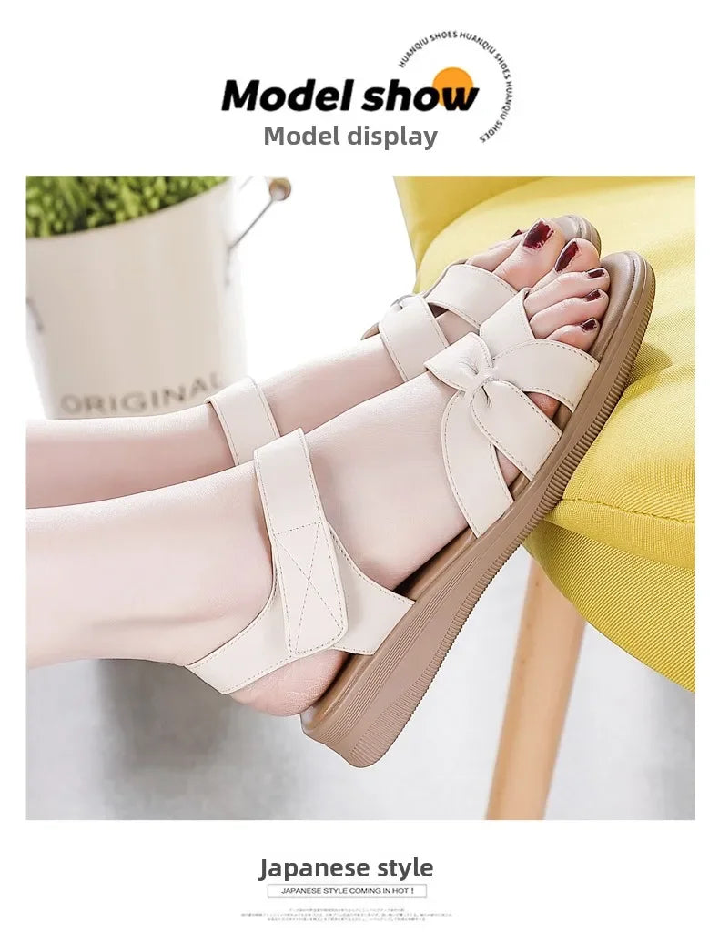 Summer Women Shoes Sandals Open Toe Walking Shoes Soft Ladies Shoes Wedge Women Shoe Party Sandal Women Female Footwear