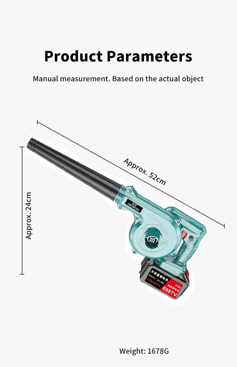 Elektrisch Luft Gebläse Garten 2025 - Kabellos Staubsauger Staub Computer Sammler - Handheld Power Werkzeuge Makita Batterie