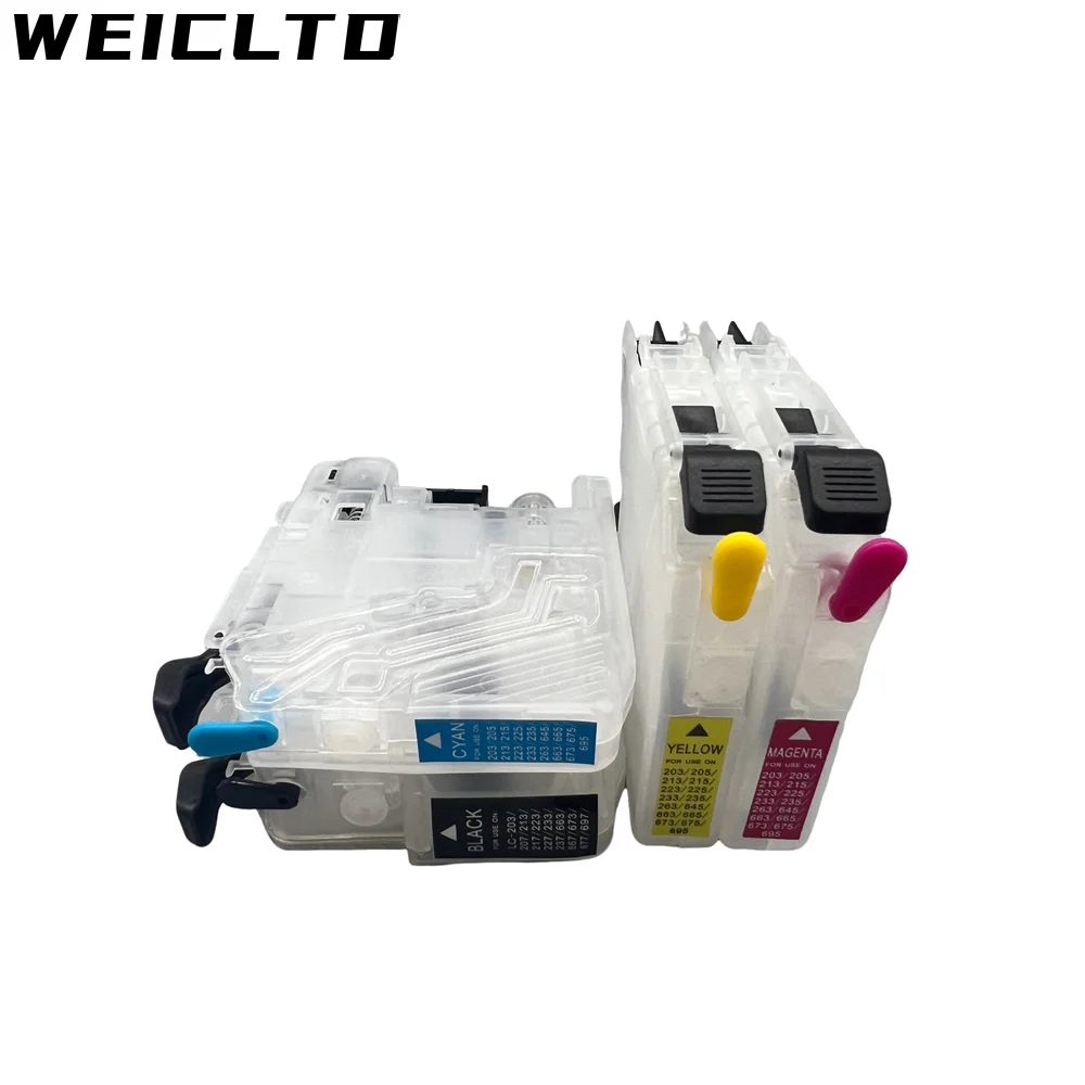 LC223 Refill Ink Cartridge with ARC Chip for Brother DCP-4120 J562 MFC-J4420 J4620 J4625 J5320 J5620 J5625 J5720 J480 J680 J880